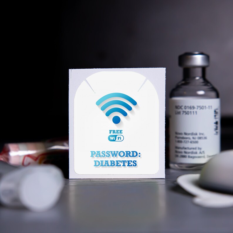 Stickers Omnipod - Password Diabetes