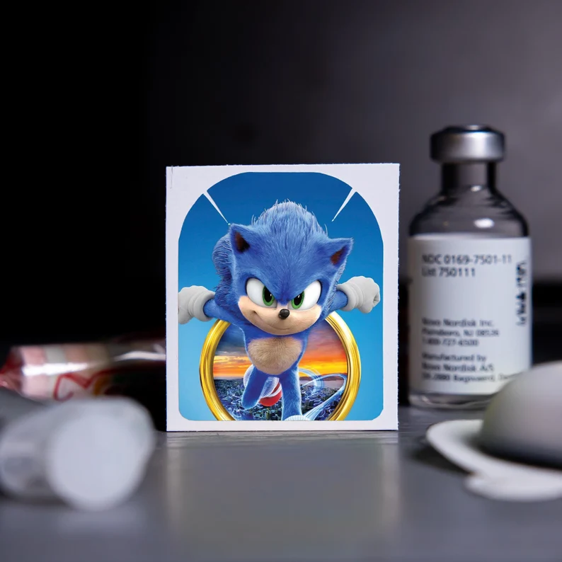 Stickers Omnipod - Sonic