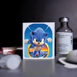 Stickers Omnipod - Super Sonic