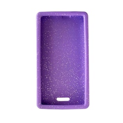 Omnipod Dash Silikonskal - Purple Glitter