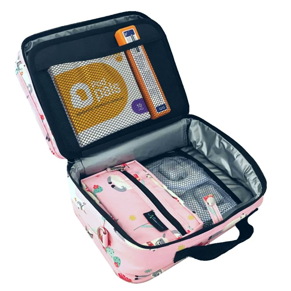 Insulated Diabetes Travel Bag - Lama