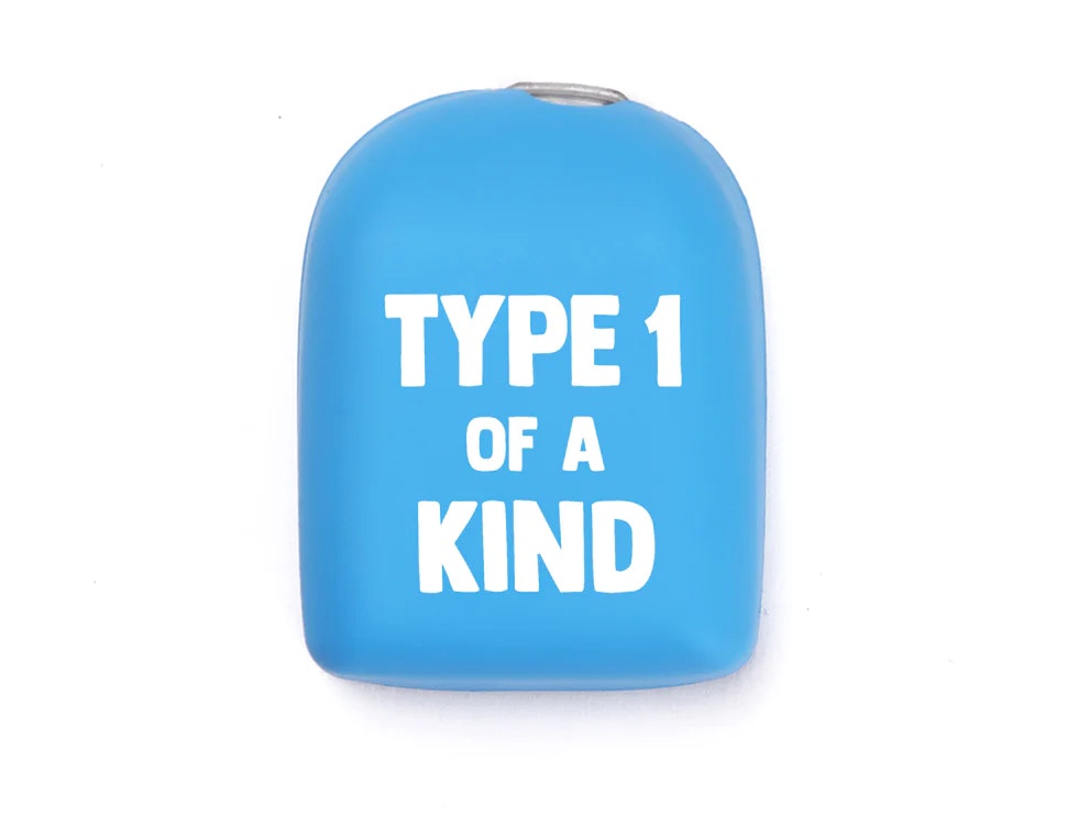 Omnipod Cover - Type 1 Of A Kind - Blue