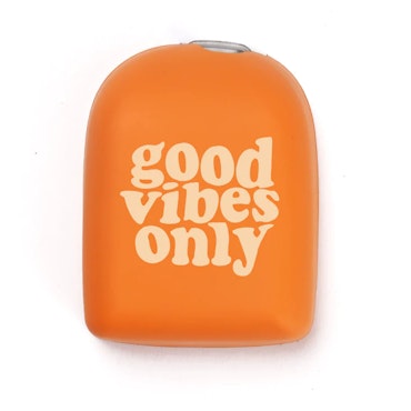 Omnipod Cover - Good Vibes - Orange