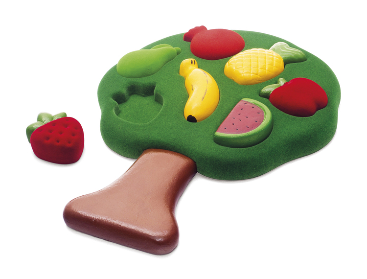 3D Pussel frukter naturgummi