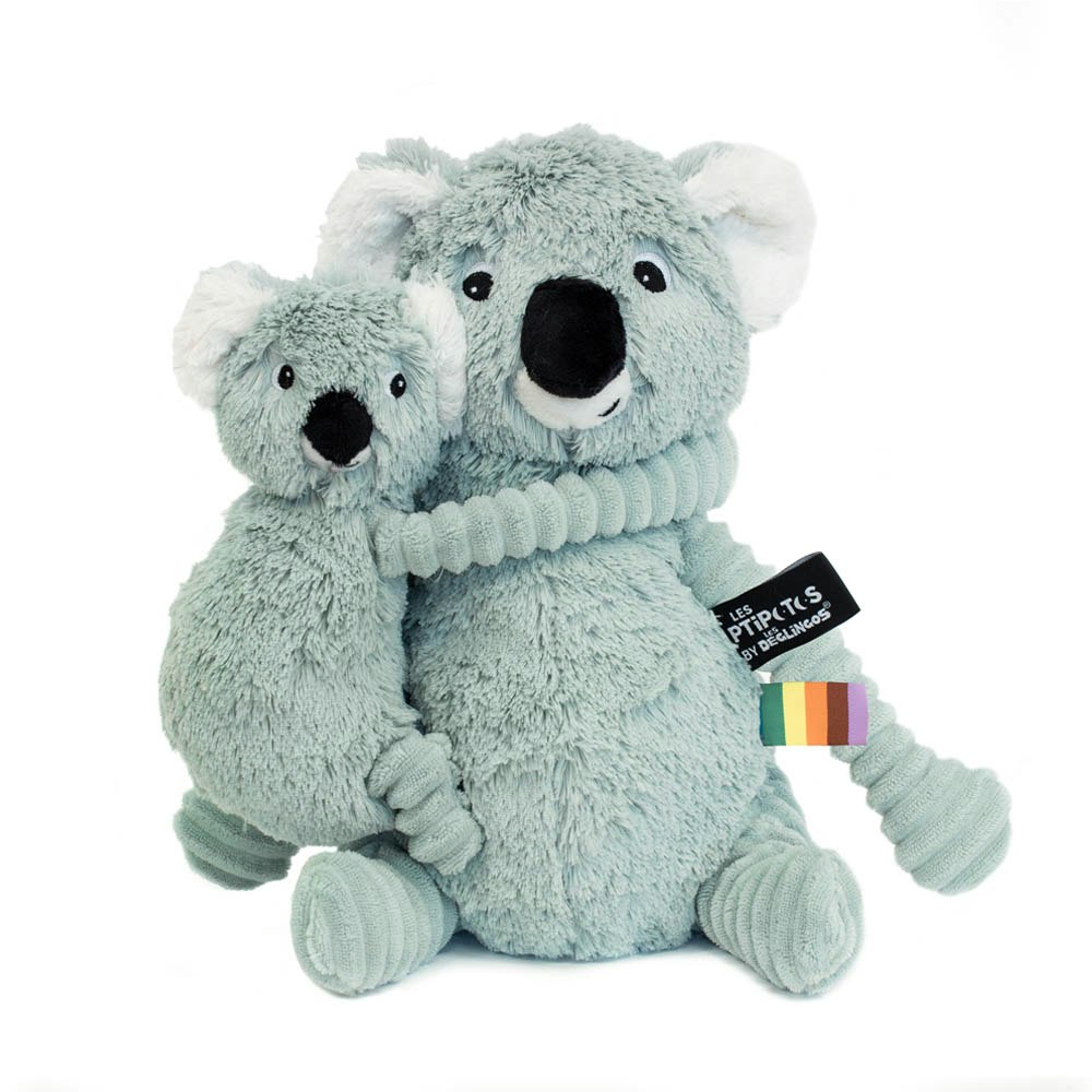 Les deglingos koala mint med baby