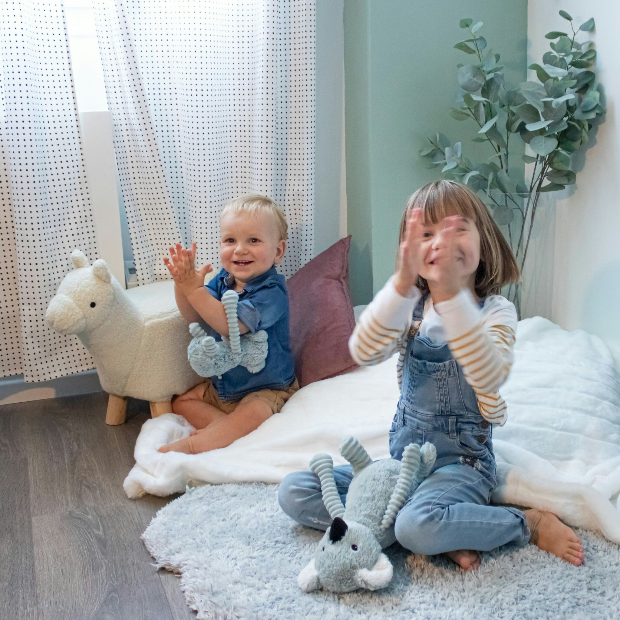 Les deglingos koala mint med baby