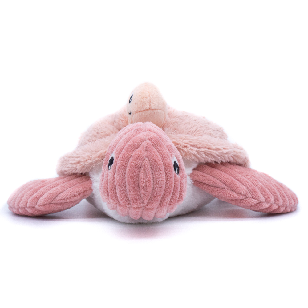 Les deglingos sköldpadda rosa med baby