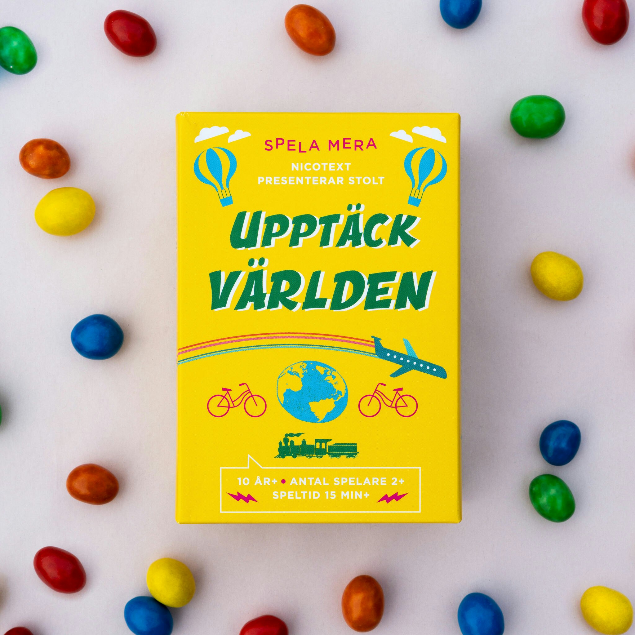 Upptäck världen familjespel