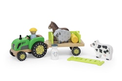 Traktor bondgårdsdjur