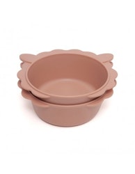 Skål lammy soft rosa 2-pak