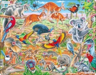 Djur i Australien - Larsen