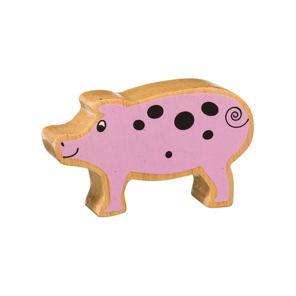 Griskulting träfigur