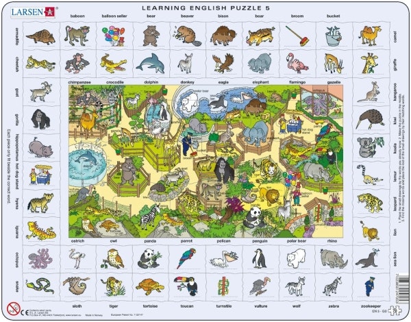 Learning English - Animals - Larsen