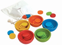 Sortera och räkna koppar - PlanToys