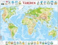 Värdskarta topo - Larsen
