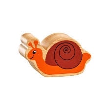 Snigel träfigur