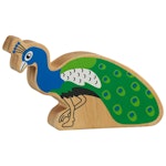 PÅFÅGEL TRÄFIGUR (K)