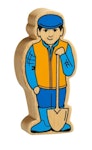 Bonde träfigur