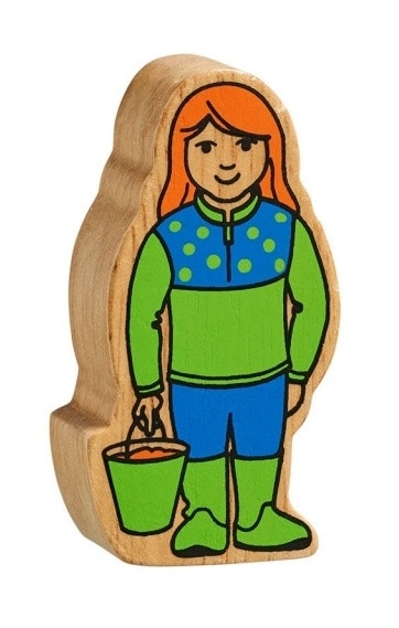 FLICKA TRÄFIGUR (K)
