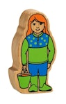 FLICKA TRÄFIGUR (K)