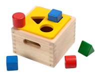 Sorteringslåda med klossar - PlanToys