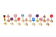 Set of Traffic Signs & Lights