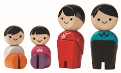 Familj till dockskåp asiatisk - PlanToys