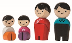 Familj till dockskåp asiatisk - PlanToys