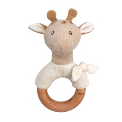 Skallra Leonie giraff - BIO cotton
