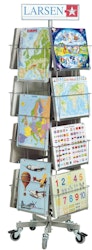 Snurrdisplay stål 120 pussel