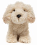 Cockapoo sittande 18cm