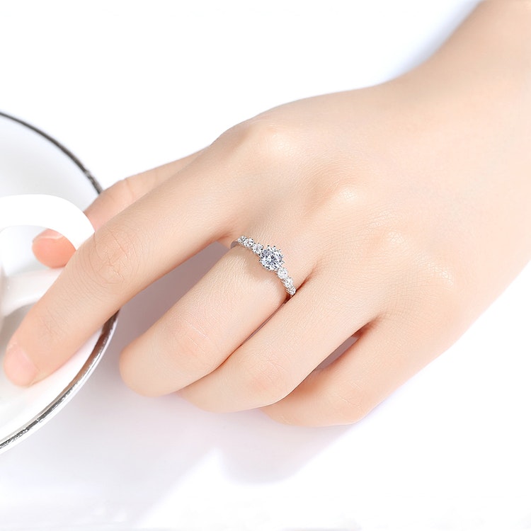 SILVER RING - Gioia R1008001