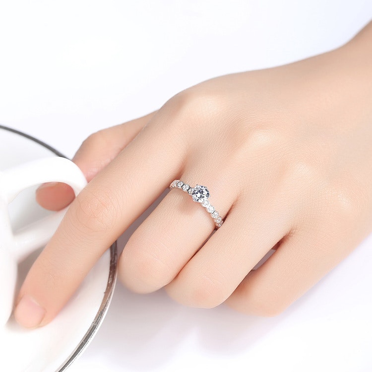 SILVER RING - Dulcie R1008019