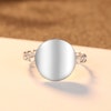 SILVER RING - Olivine R1008032