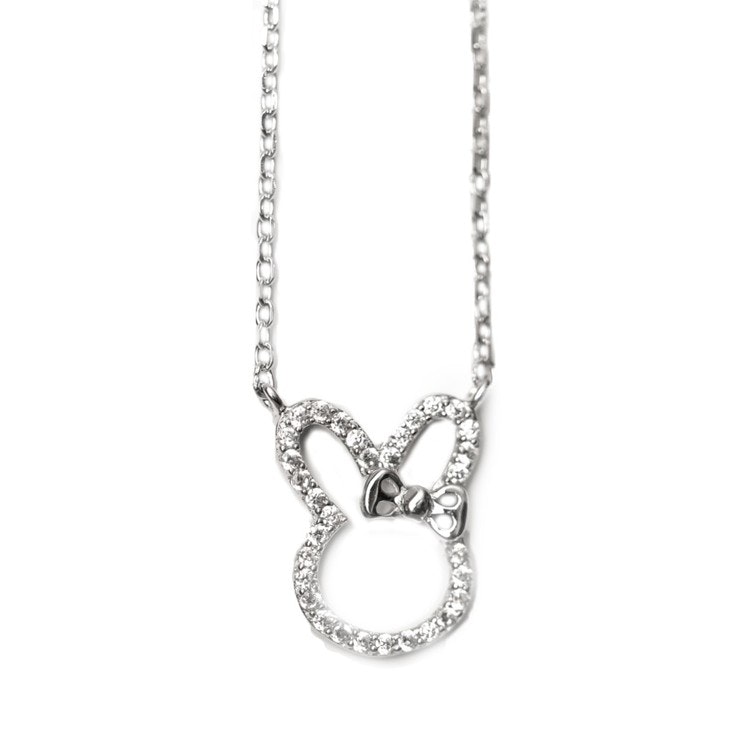 SILVER HALSBAND - Kanin N1008018 - SilverShoppen