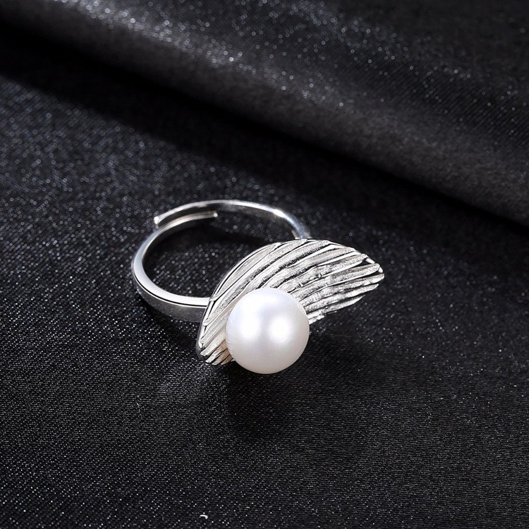 SILVER RING - Pearl JR1008008