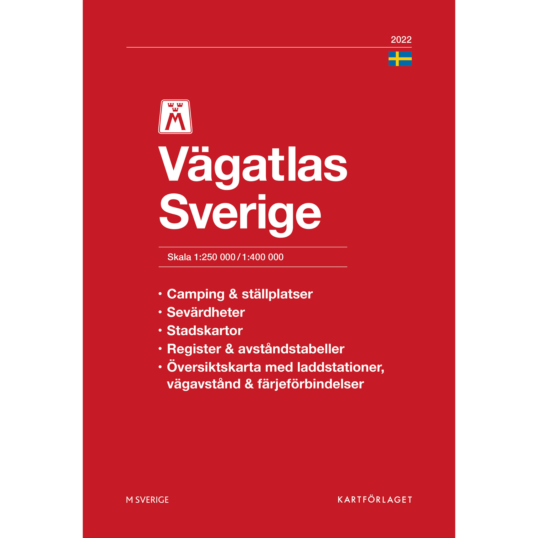Den 31:e utgåvan av Sveriges bästa vägatlas.
