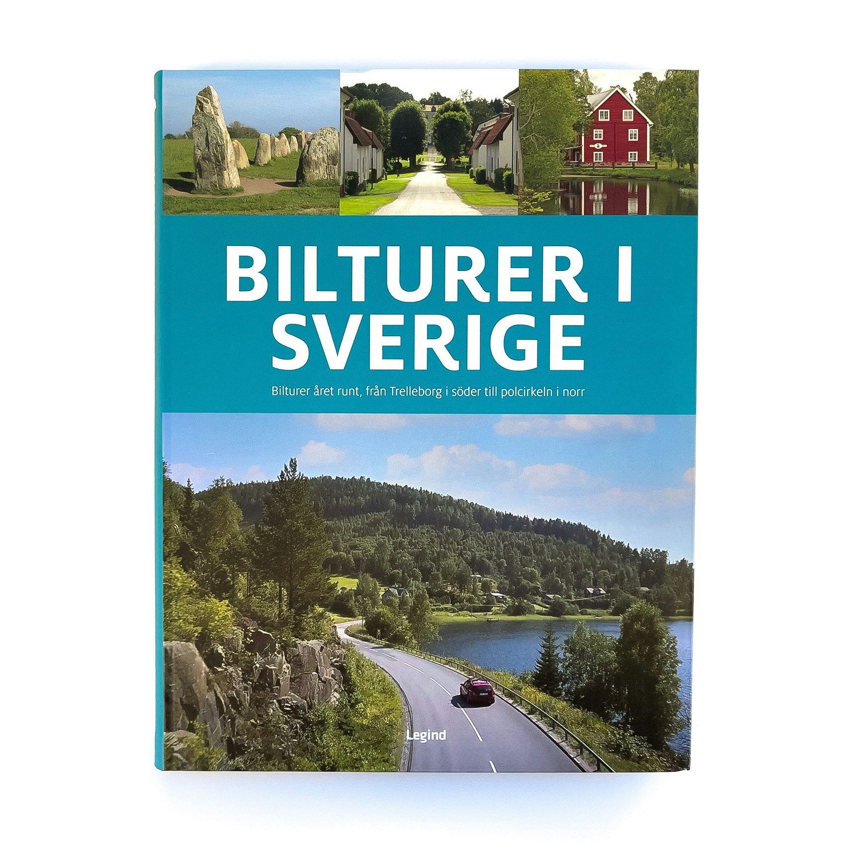 Praktisk guidebok för spännande och natursköna utflykter med bil.