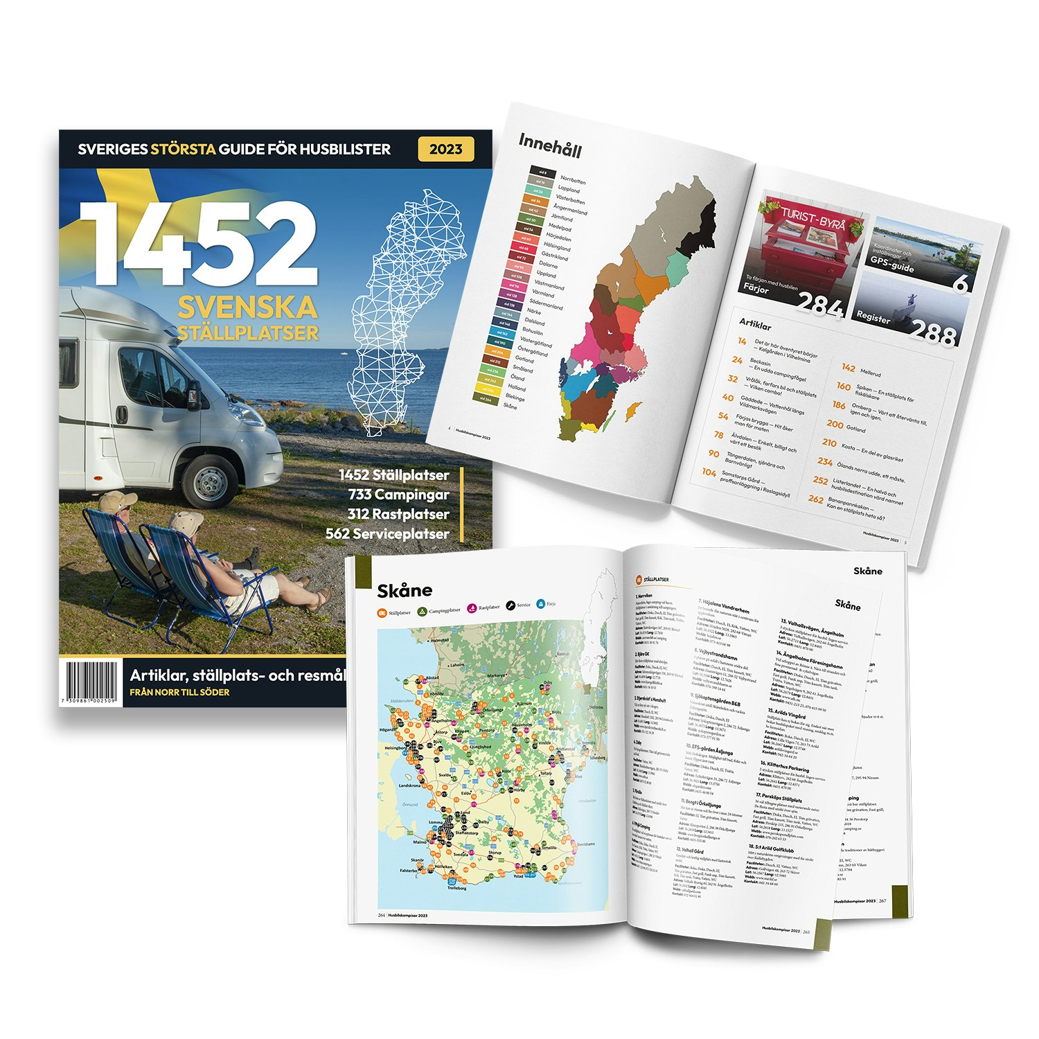 Sveriges största guide för husbilister