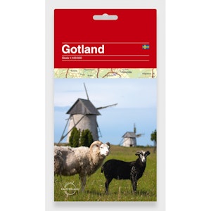 Gotland, detaljerad vägkarta