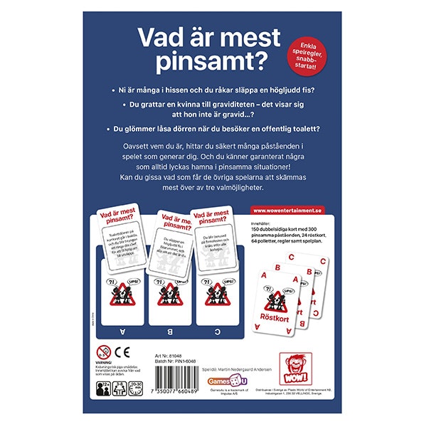 Oavsett vem du är, hittar du säkert många påståenden i spelet som generar dig.