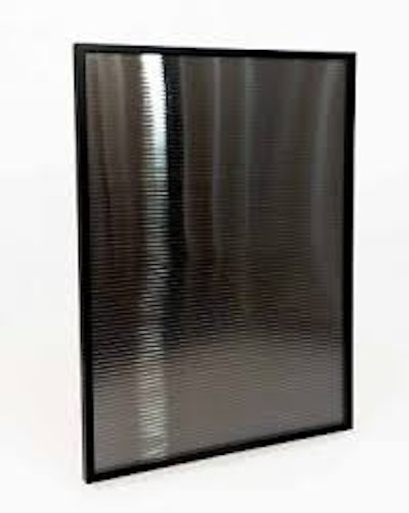 Luftsolfångare. Fullblack Indoor, 0, 75 kvm