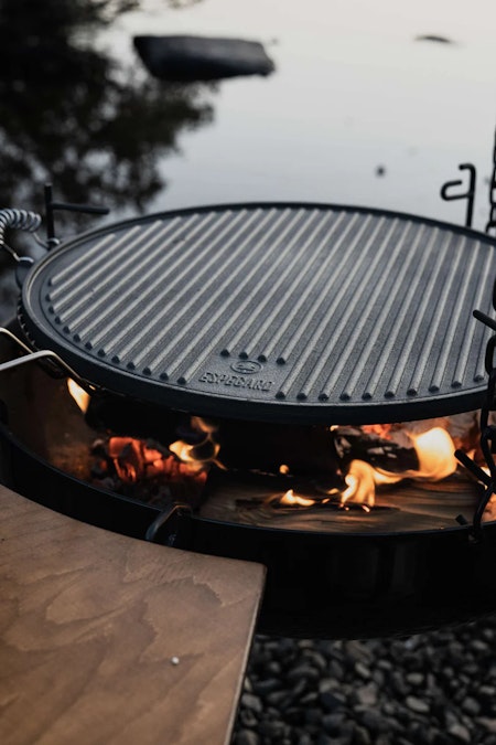 Grillplatta till bålpannor 60