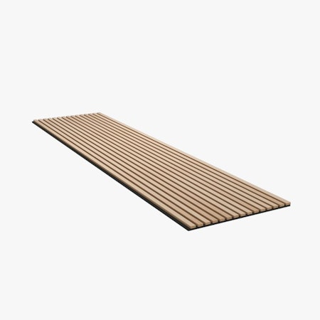 Populära Akupanelen, vackra ribbväggar/tak, ljuddämpande. Svart akustikfilt eller beige