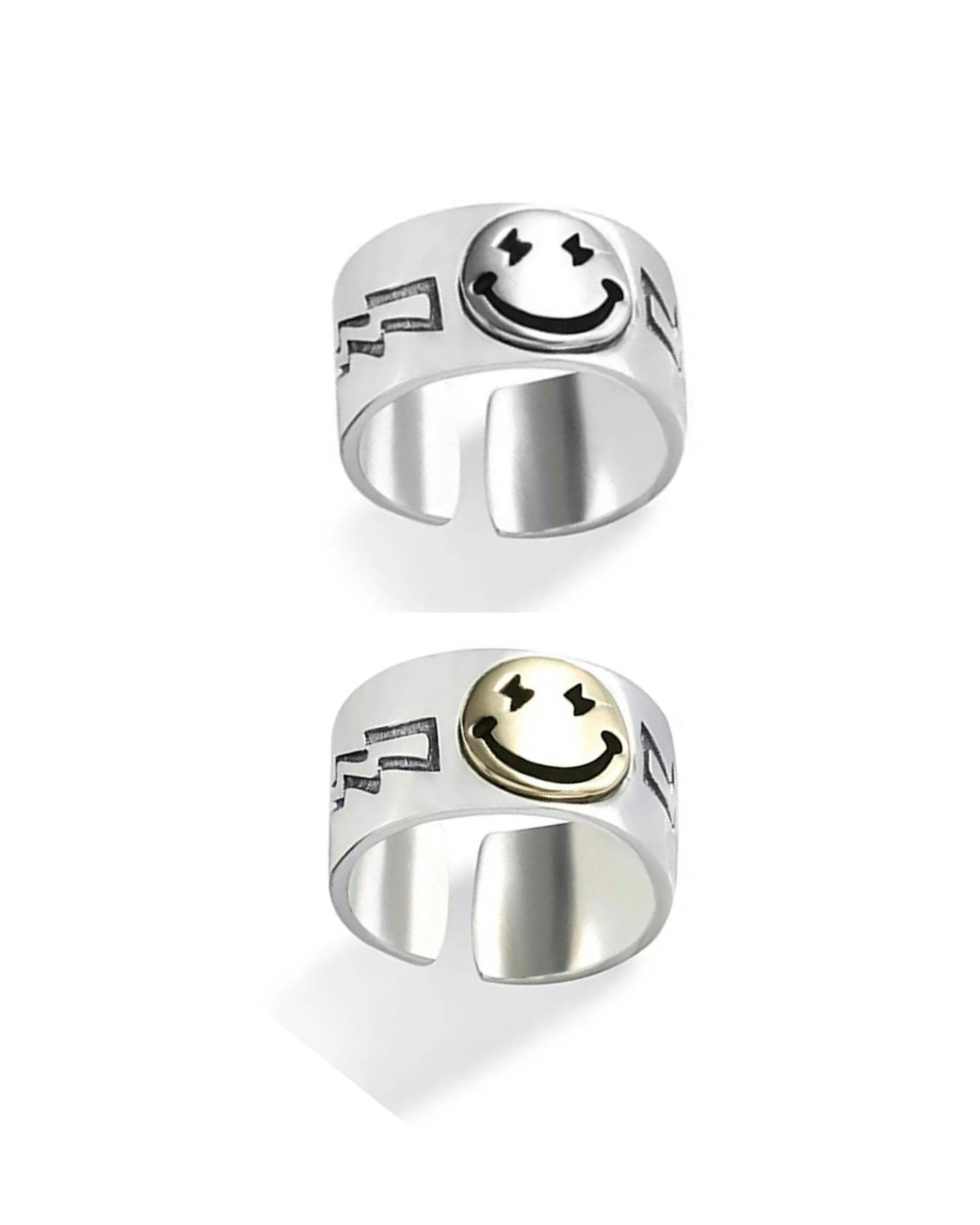 Ring chunky smiley