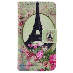 Eiffeltornet blommor - Plånbok till iPhone 4 & 4s