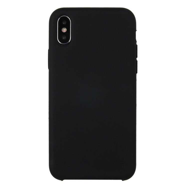 iPhone X/XS - Silicone Case - Mobilskal i silikon och fiberduk