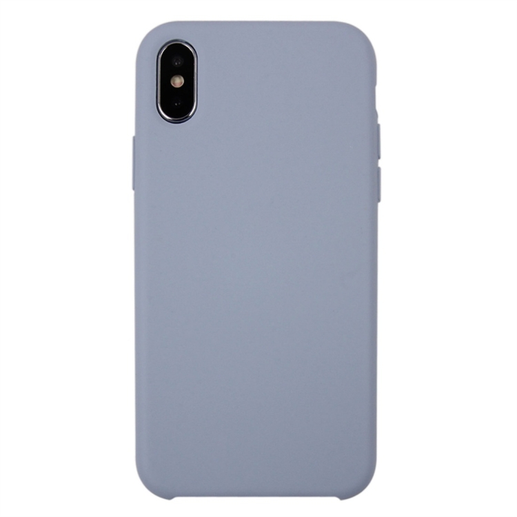 iPhone X/XS - Silicone Case - Mobilskal i silikon och fiberduk