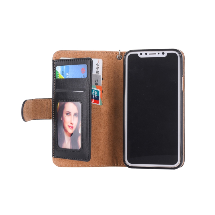 iPhone Xs MAX - Plånbok med magnetskal
