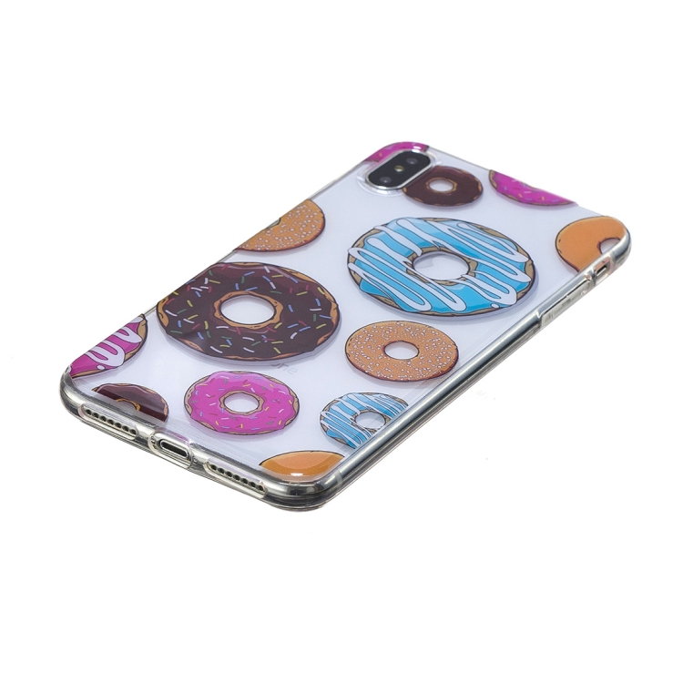 Donuts I olika färger- skal till iPhone Xs MAX